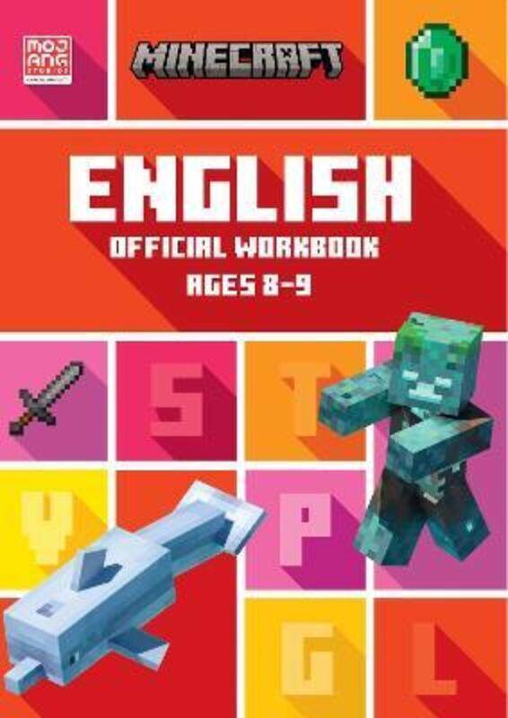 

Minecraft Education - Minecraft English Ages 8-9: Official Workbook.paperback,By :Collins KS2