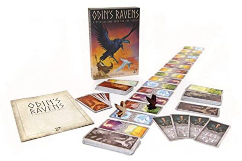 

Odins Ravens A Mythical Race Game For 2 Players By Gimmler, Thorsten - Egerkrans, Johan (Illustrator) -Paperback