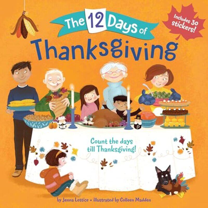 

The 12 Days of Thanksgiving by Jenna LetticeColleen Madden-Paperback