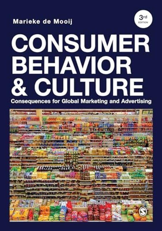

Consumer Behavior and Culture by Marieke de Mooij-Paperback