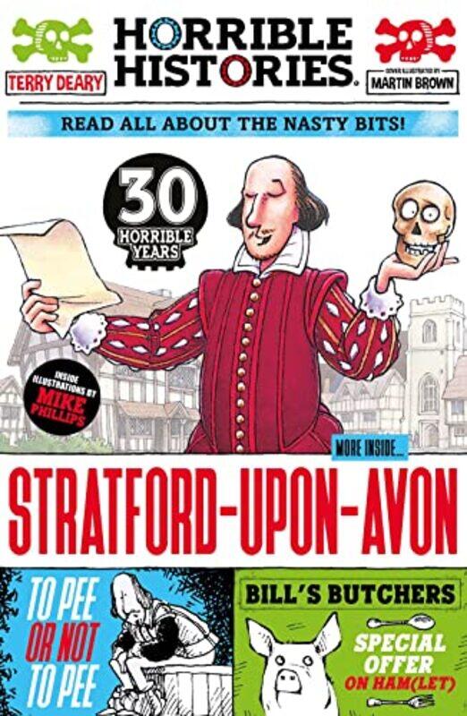 

Gruesome Guide to StratforduponAvon newspaper edition by Terry DearyMike Phillips-Paperback