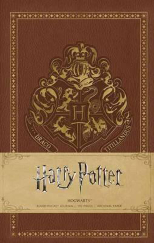 

Harry Potter: Hogwarts Ruled Pocket Journal, Hardcover Book, By: Warner Bros. Consumer Products Inc.