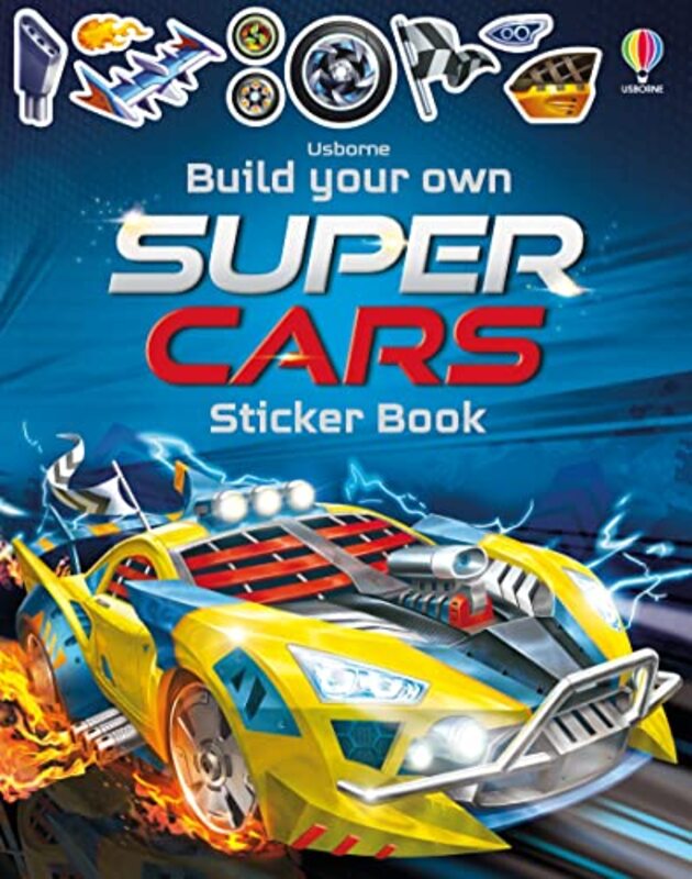 Build Your Own Supercars Sticker Book by Meena Wilfrid Laurier University Canada Sharify-Funk-Paperback