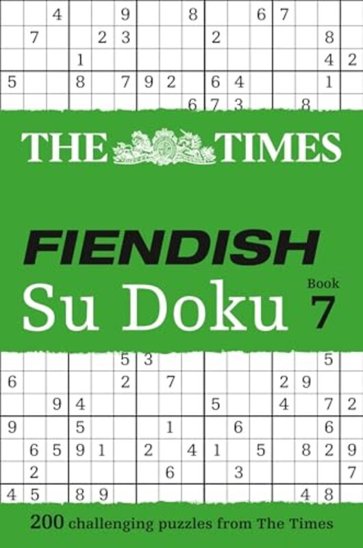 

The Times Fiendish Su Doku Book 7 by Yaqing Qin-Paperback