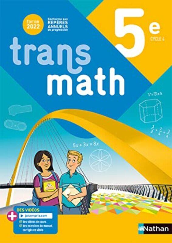 

Transmath 5E - Manuel 2022 By Carlod/Chretien Paperback