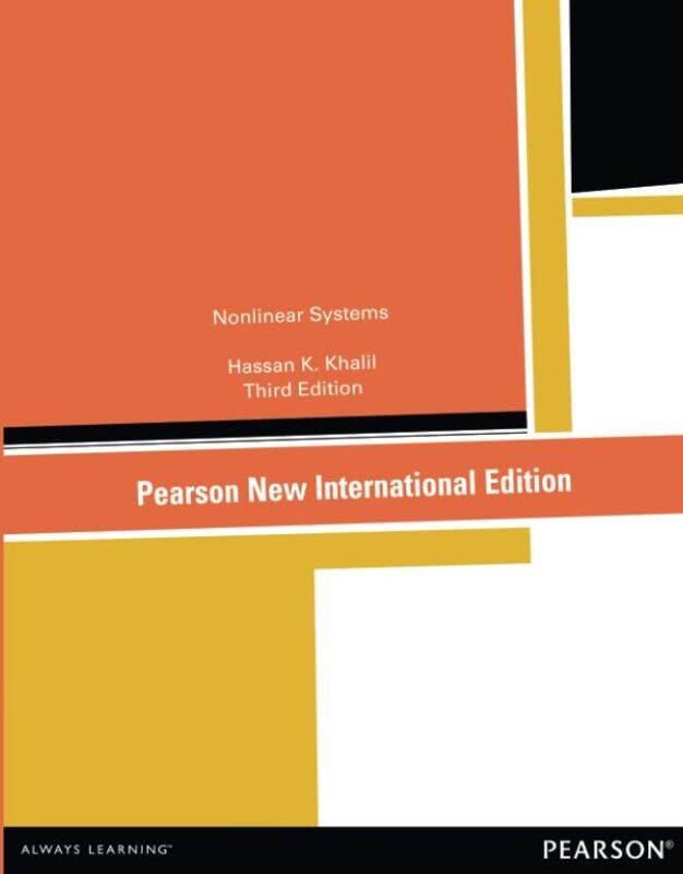 

Nonlinear Systems by Hassan Khalil-Paperback