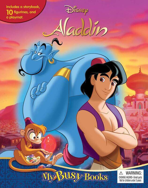 

Disney Aladdin My Busy Book, Hardcover Book, By: Phidal Publishing Inc.