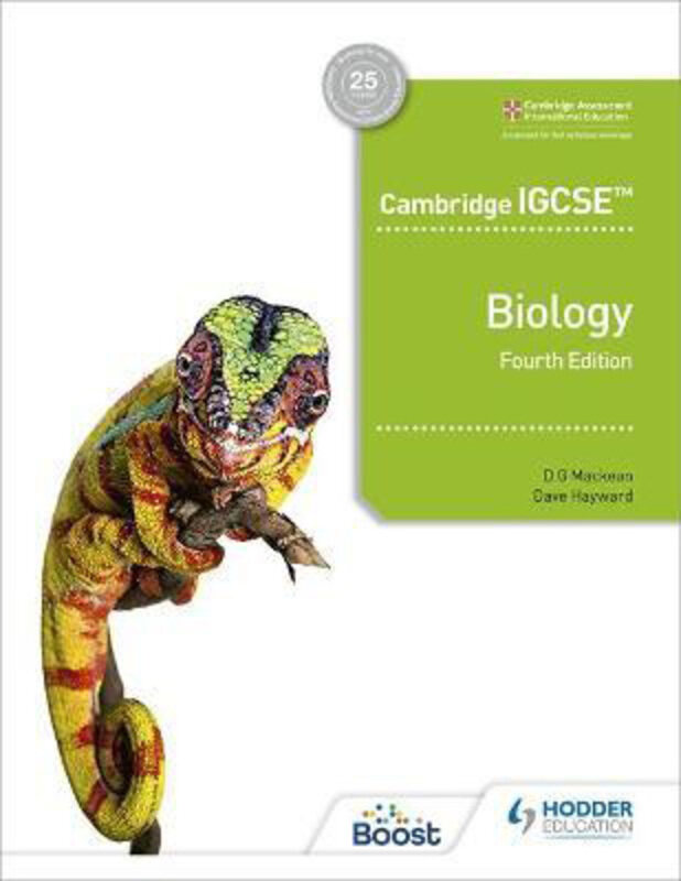 

Cambridge IGCSE (TM) Biology 4th Edition, Paperback Book, By: D. G. Mackean