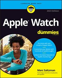Apple Watch For Dummies, 2023 Edition,Paperback by Saltzman, M
