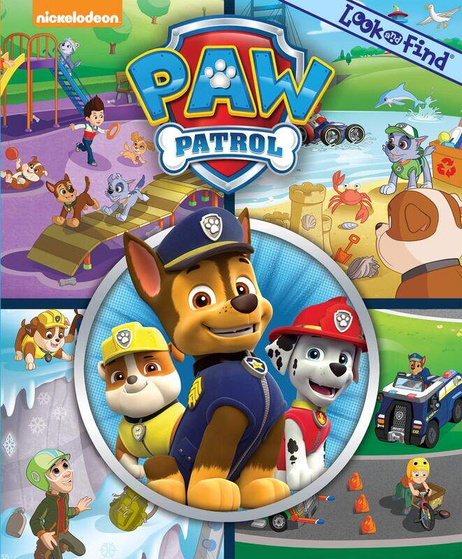 

Nickelodeon Paw Patrol Look & Find, Hardcover Book, By: Erin Rose Wage