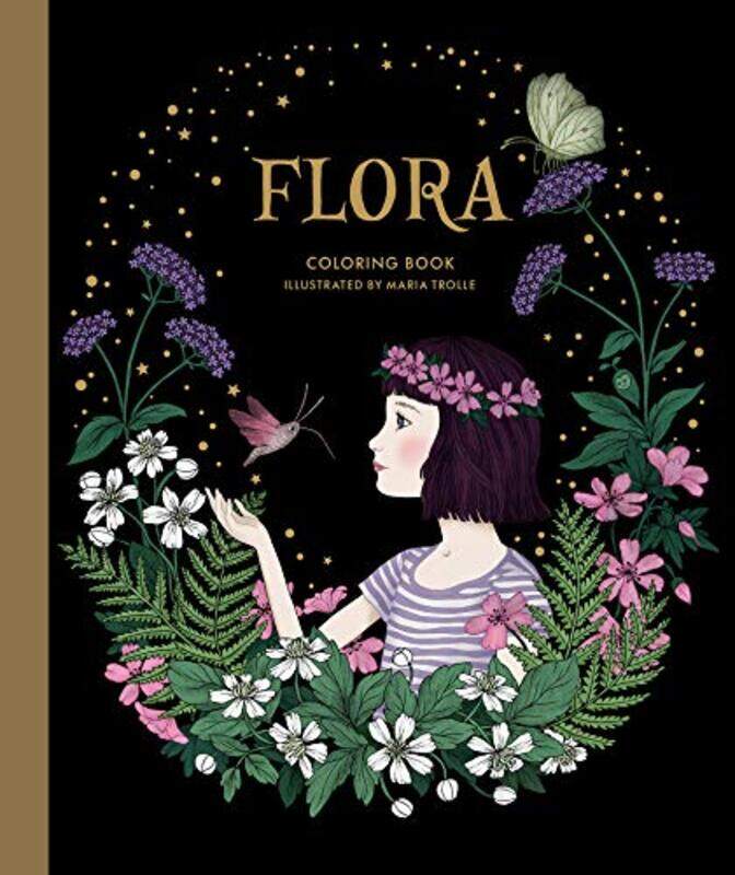 

Flora Coloring Book by David A RossCarolina Martinez-Hardcover