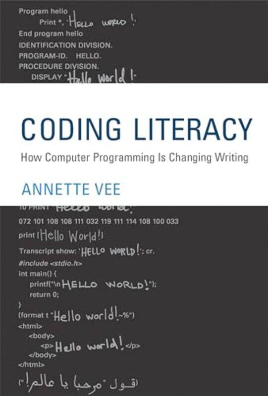 

Coding Literacy by Nick University of Nottingham UK Stevenson-Hardcover