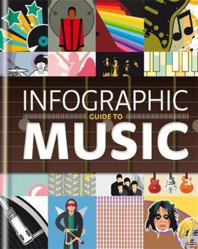 

Infographic Guide to Music, Hardcover Book, By: Graham Betts