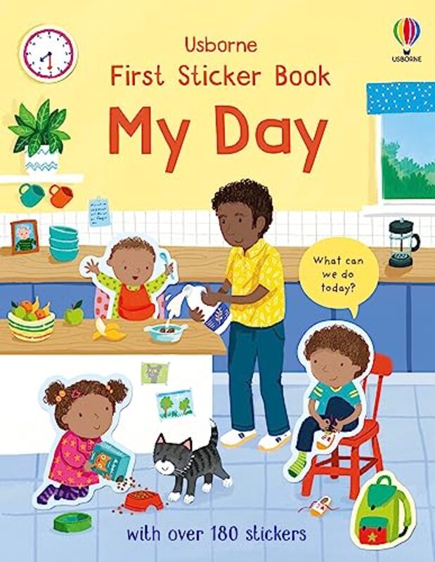 

First Sticker Book My Day By Bathie Holly Partis Joanne Paperback