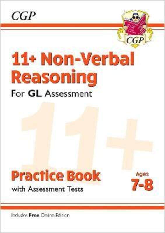 

11+ GL Non-Verbal Reasoning Practice Book & Assessment Tests - Ages 7-8 (with Online Edition).paperback,By :CGP Books - CGP Books