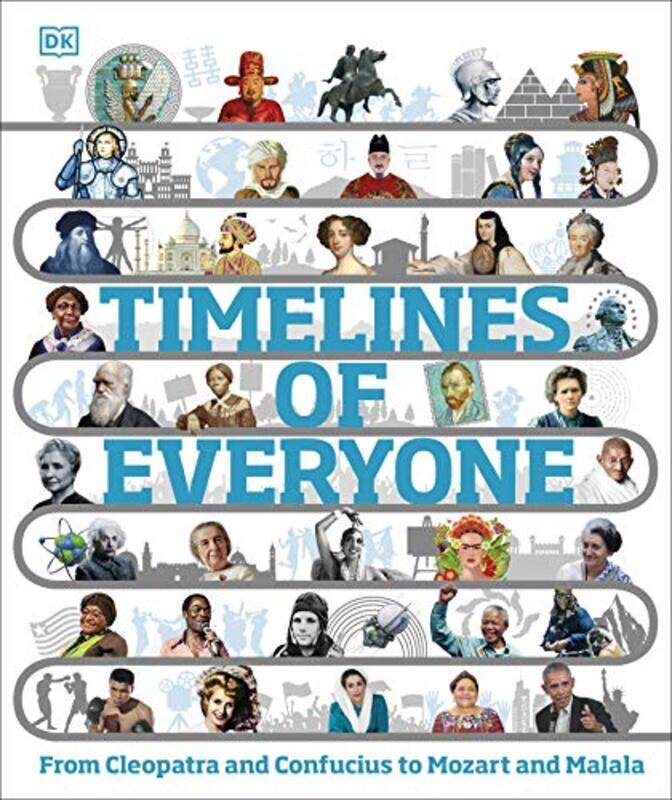 Timelines of Everyone: From Cleopatra and Confucius to Mozart and Malala , Hardcover by DK