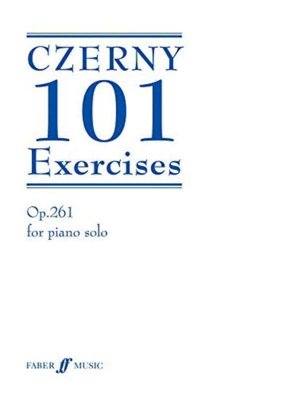 

101 Exercises For Piano by Carl CzernyChristine Brown-Paperback