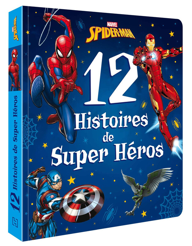 

Spider-Man - 12 Histoires De Super-heros-Marvel, Paperback Book, By: Disney Hachette