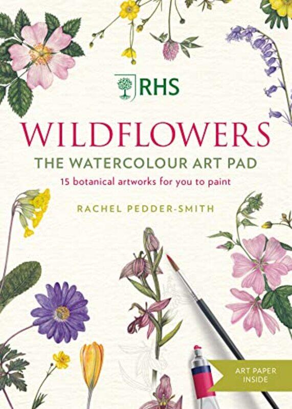 

RHS Wildflowers Watercolour Art Pad by Tim A Gardner-Paperback