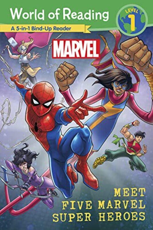 

World of Reading: Meet Five Marvel Super Heroes , Paperback by Marvel Press Book Group