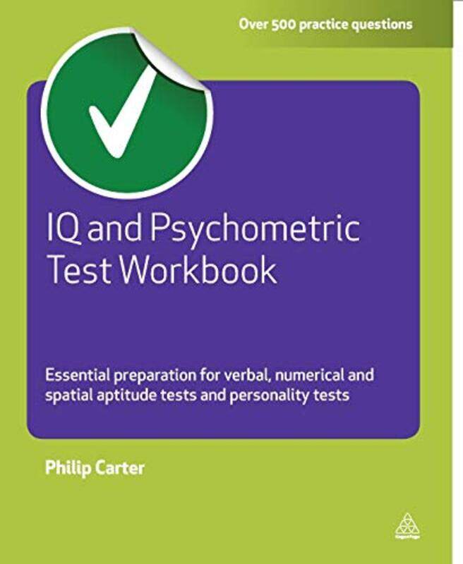 

Iq & Psychometric Test Workbk By Philip Carter (Author) -Paperback