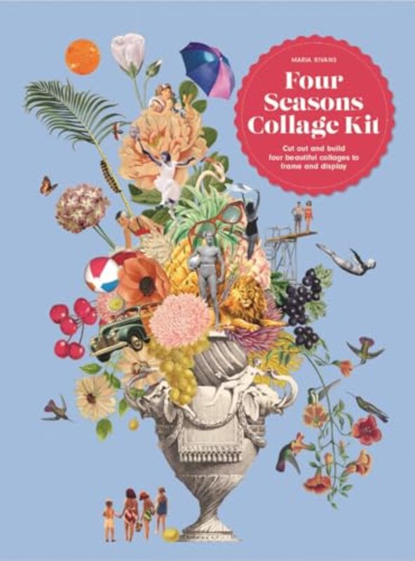 

Four Seasons Build Four Beautiful Collages From This Complete Kit By Rivans, Maria - Paperback