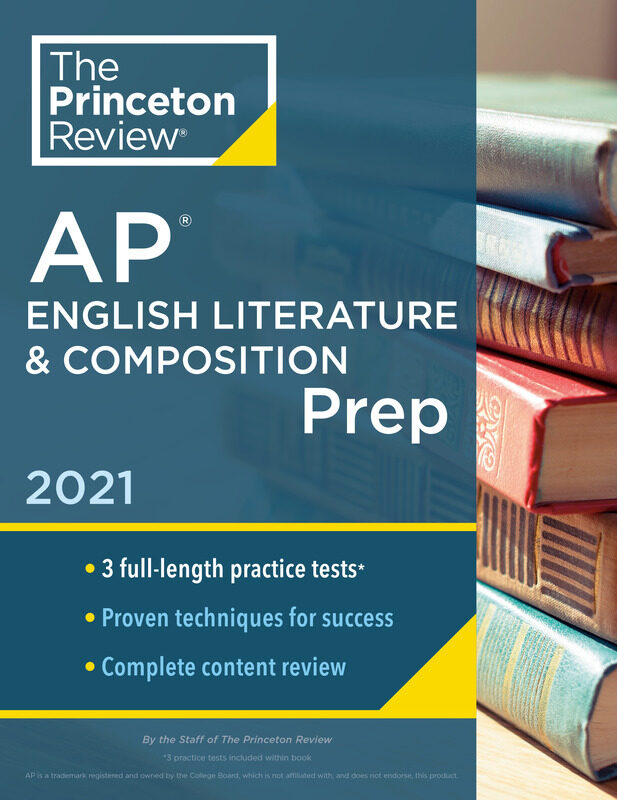 

Princeton Review AP English Literature and Composition Prep, 2021, Paperback Book, By: Princeton Review