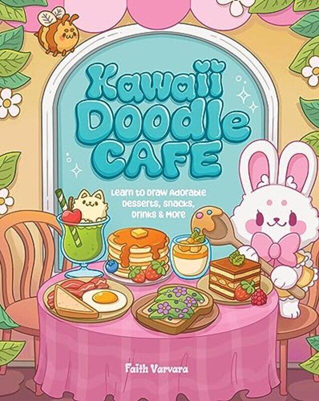 

Kawaii Doodle Cafe by The The Bake Off Team-Paperback