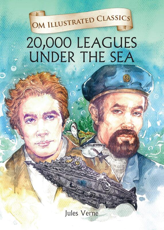 20, 000 Leagues Under the Sea: Om Illustrated Classics, Hardcover Book, By: Jules Verne