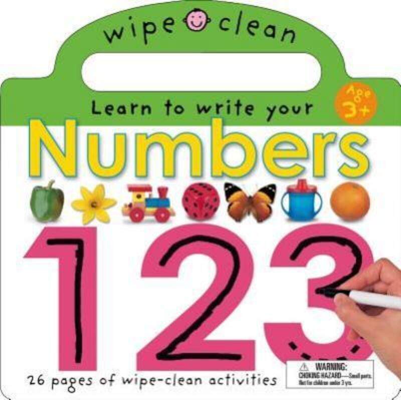 

Wipe Clean Numbers (Wipe Clean Learning Books),Hardcover, By:Roger Priddy