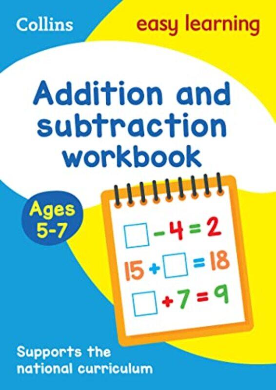 

Addition and Subtraction Workbook Ages 57 by Collins Easy Learning-Paperback