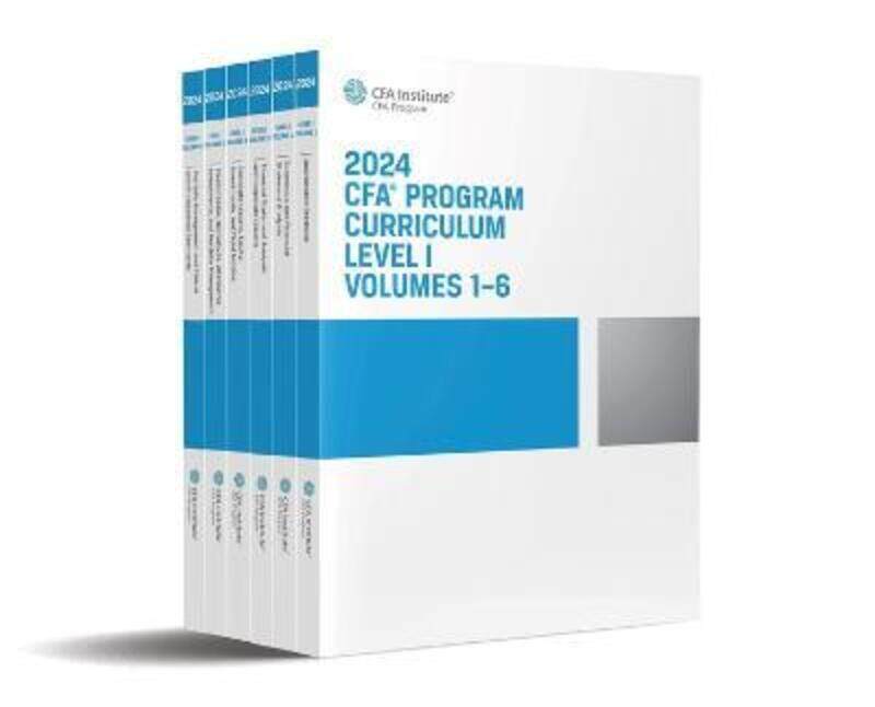 

2024 CFA Program Curriculum Level I Box Set,Paperback, By:CFA Institute
