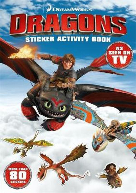 Dragons: Sticker Activity Book, Paperback Book, By: DreamWorks