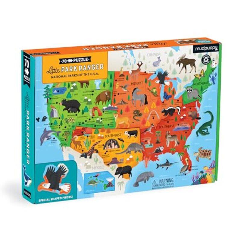 

Little Park Ranger Natl Parks Map Of Usa By Harrison Erica - Hardcover