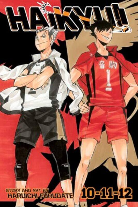 

Haikyu 3In1 Edition Vol 4 Includes Vols 10 11 & 12 Volume 4 by Furudate, Haruichi , Paperback
