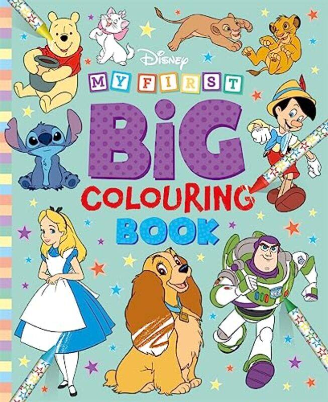 

Disney My First Big Colouring Book by Walt Disney-Paperback