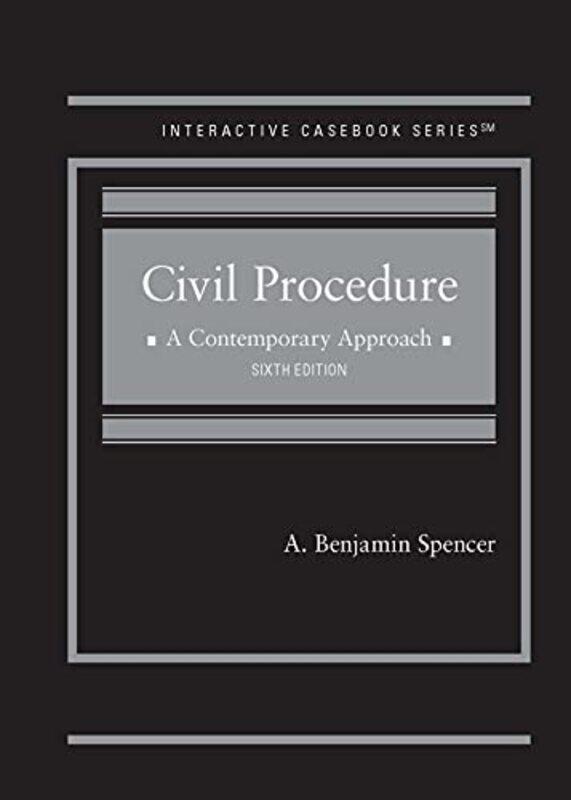 

Civil Procedure by Virginia WoolfAnne Fordham University Fernald-Hardcover