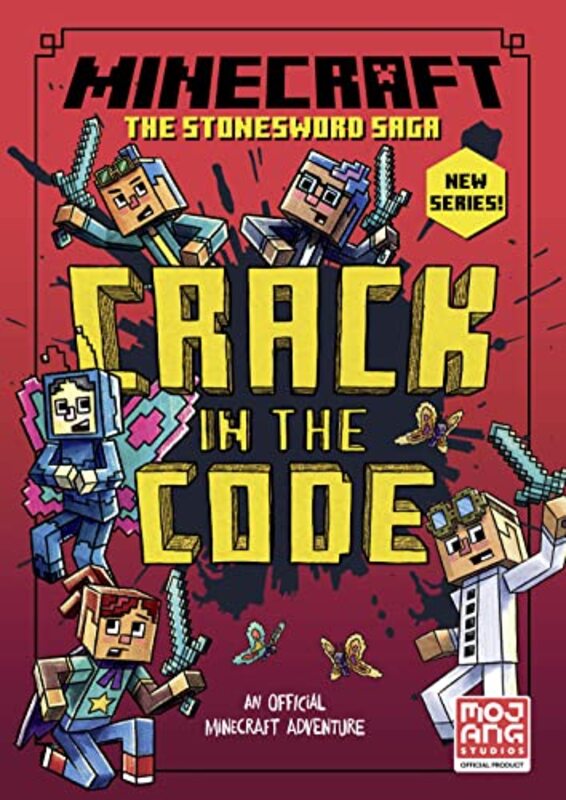 Minecraft: Crack in the Code! (Stonesword Saga #1),Paperback by Eliopulos, Nick