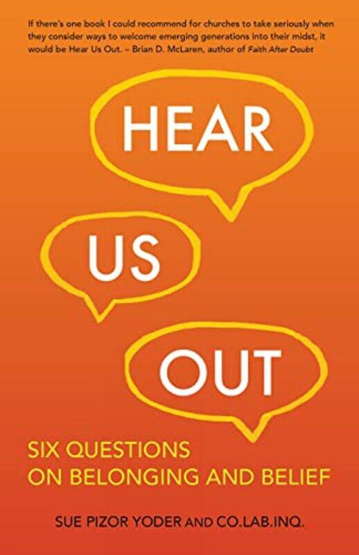 

Hear Us Out by Sue Pizor Yoder-Paperback