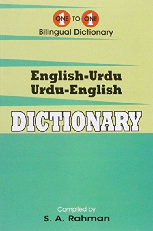 

One-To-One Dictionary: English-Urdu & Urdu-English Dictionary Hardcover