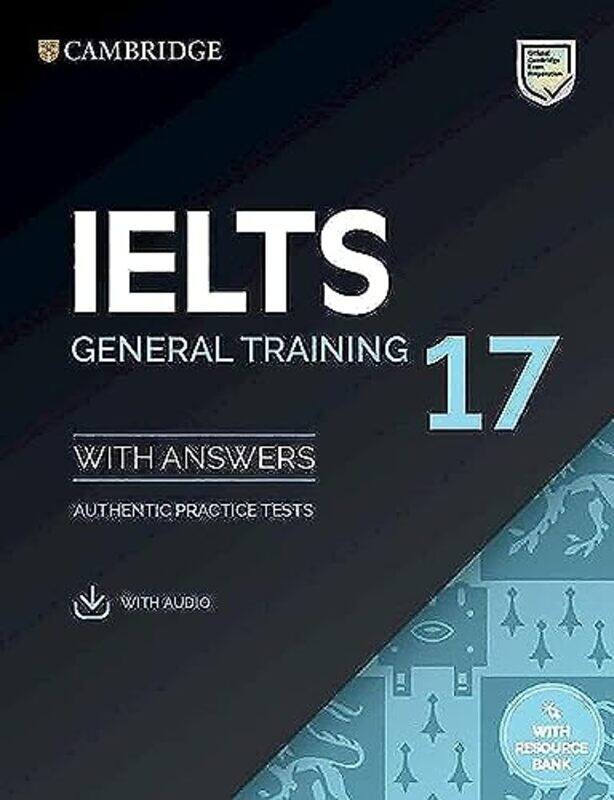 

IELTS 17 General Training Students Book with Answers with Audio with Resource Bank,Paperback by Cambridge University Press