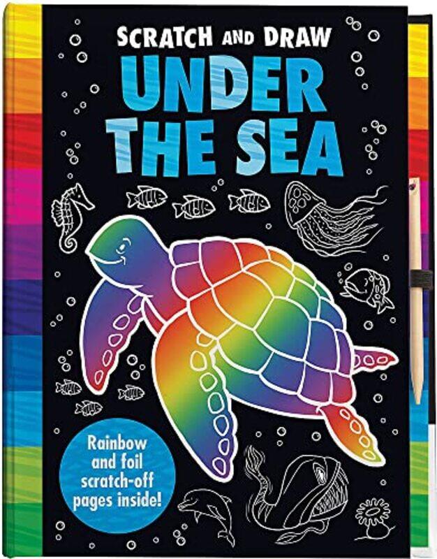 

Scratch and Draw Ocean Animals Scratch Art Activity Book by Susie LinnBarry Green-Hardcover
