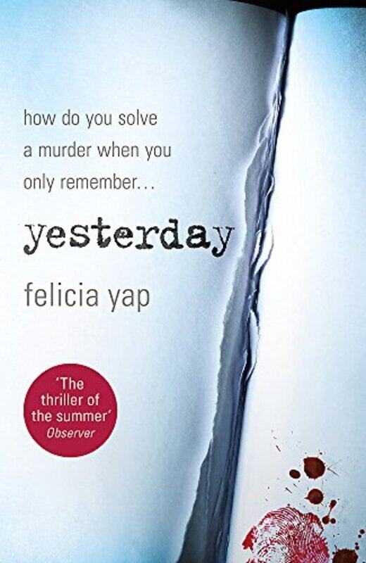 

Yesterday, Paperback Book, By: Felicia Yap