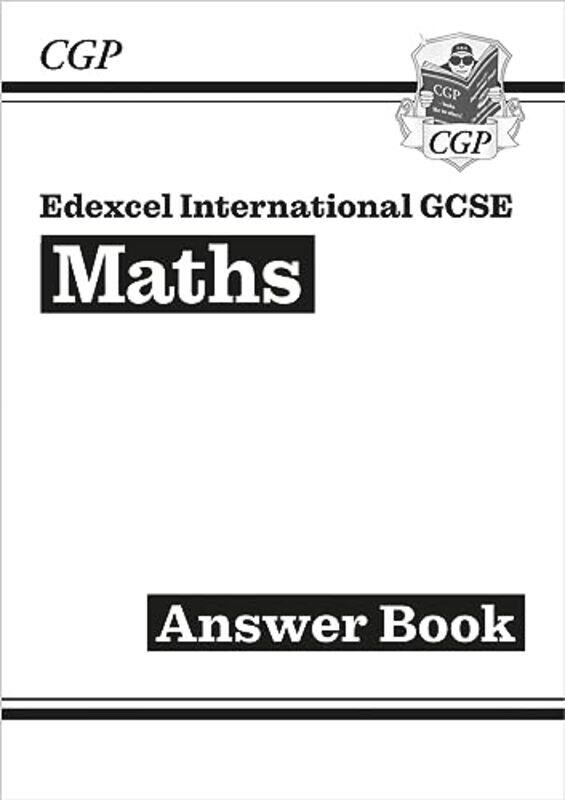 

Edexcel International Gcse Maths Answers For Workbook For The Grade 91 Course by Cgp Books - Cgp Book..Paperback