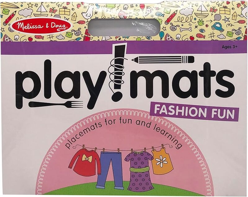 Playmats Fashion Fun  Paperback