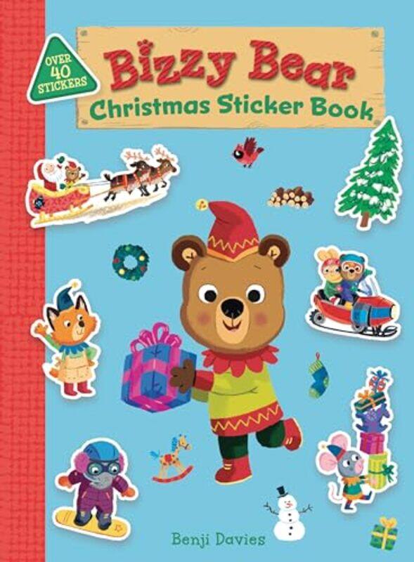 

Bizzy Bear Christmas Sticker Book By Davies Benji - Paperback