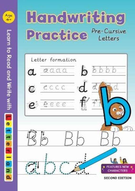 

Handwriting Practice Precursiveetters By Letterland - Paperback