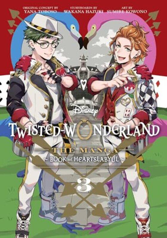 

Disney TwistedWonderland The Manga Book of Heartslabyul Vol 3 by Yana TobosoWakana HazukiSumire Kowono-Paperback