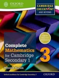 Complete Mathematics for Cambridge Lower Secondary 3 (First Edition), Paperback Book, By: Deborah Barton