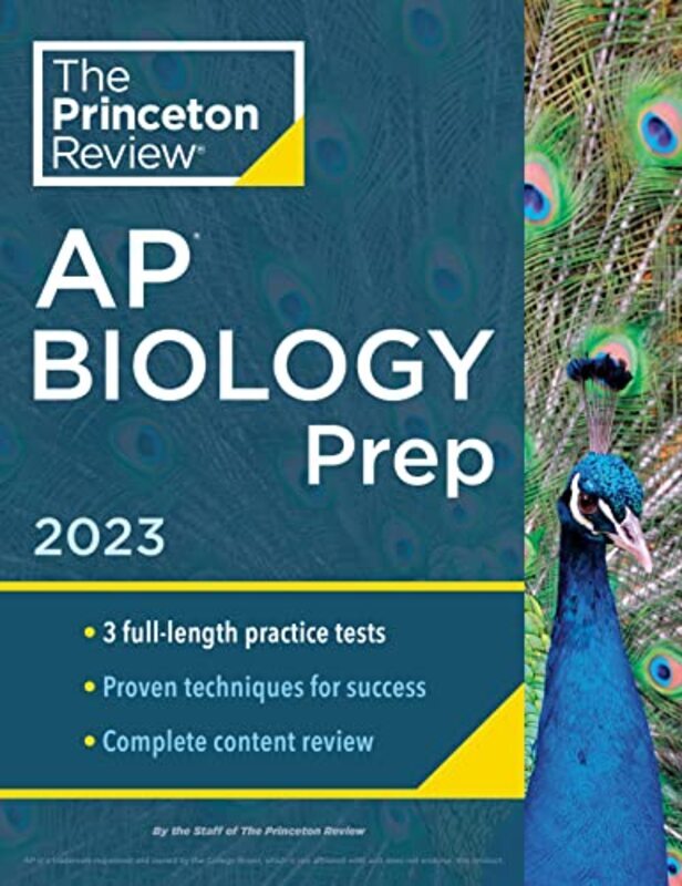 Princeton Review AP Biology Prep, 2023: 3 Practice Tests + Complete Content Review + Strategies & Te , Paperback by Princeton Review